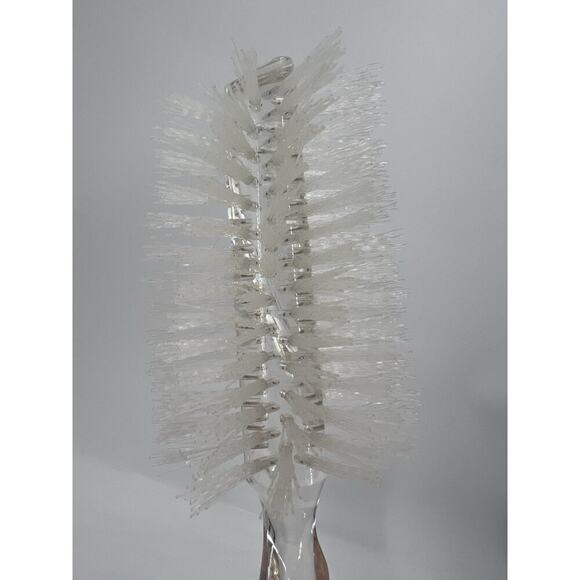 Vintage FULLER Crescent Bristlecomb #521 Hairbrush Lucite Nylon Bristles - Picture 4 of 16